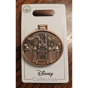 Walt Disney Photo Locket Hinged‎ Bronze Castle 3D Disney Pin